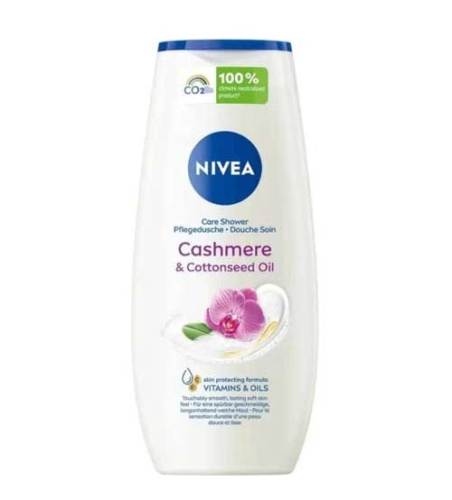 Nivea Cashmere&Cotton Seed Oil Shower Gel 250ml